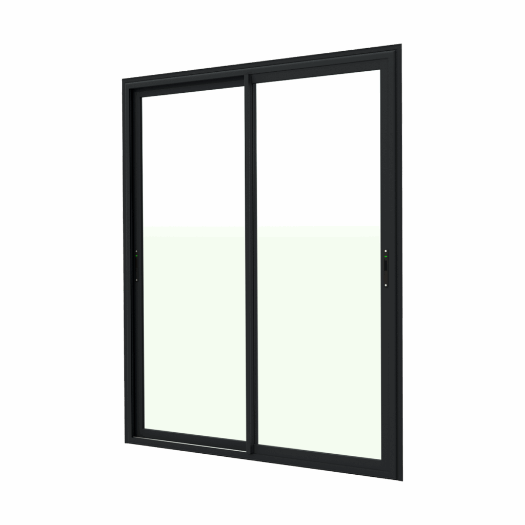 Porte coulissante en aluminium Cleal